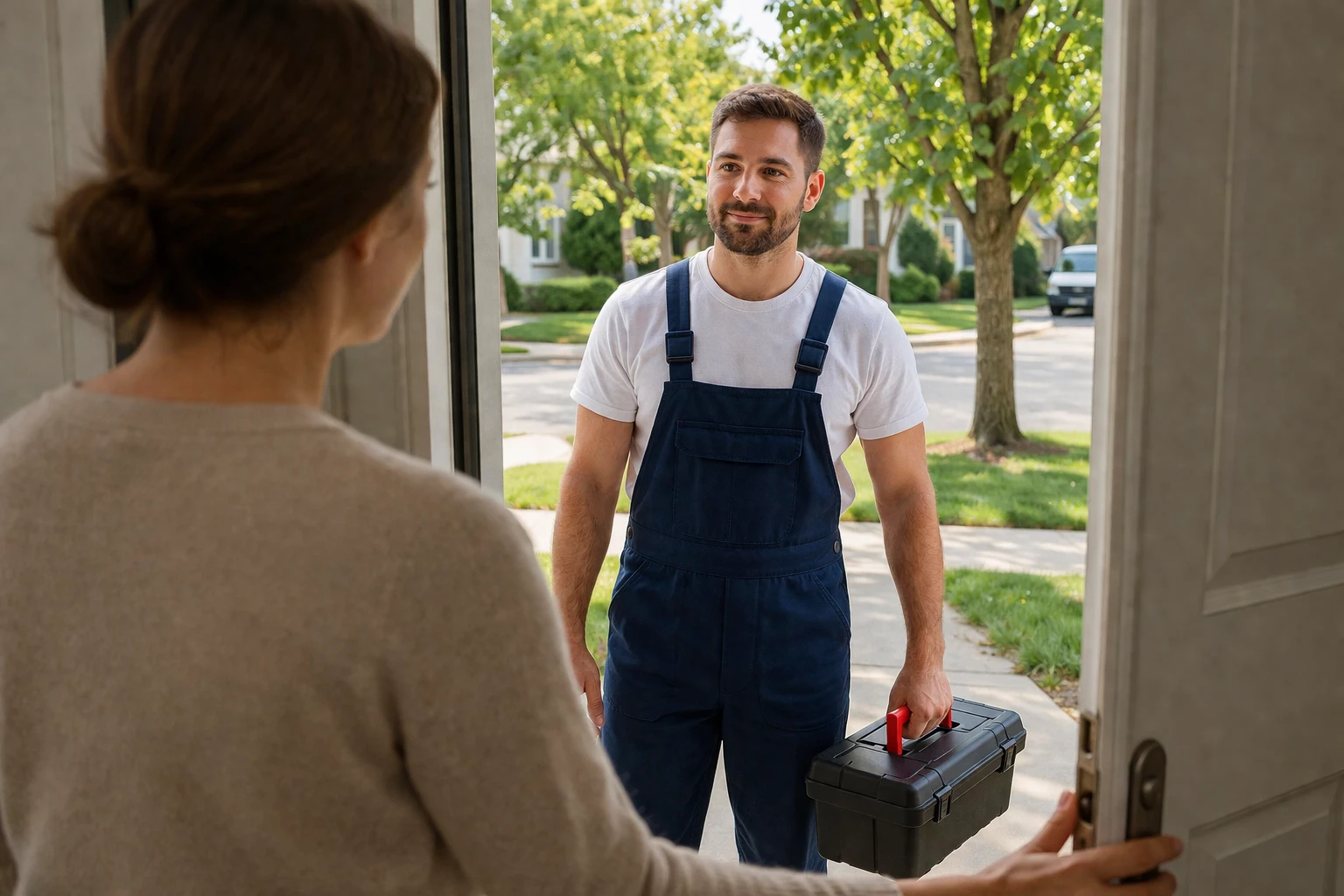 Professional Technician providing microwave repair services in Oshawa