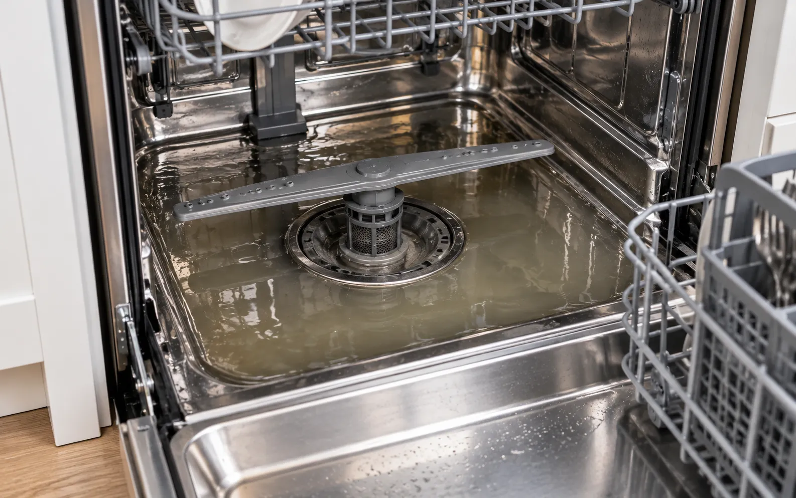 Dishwasher Not Draining? Here’s What’s Usually Going On
